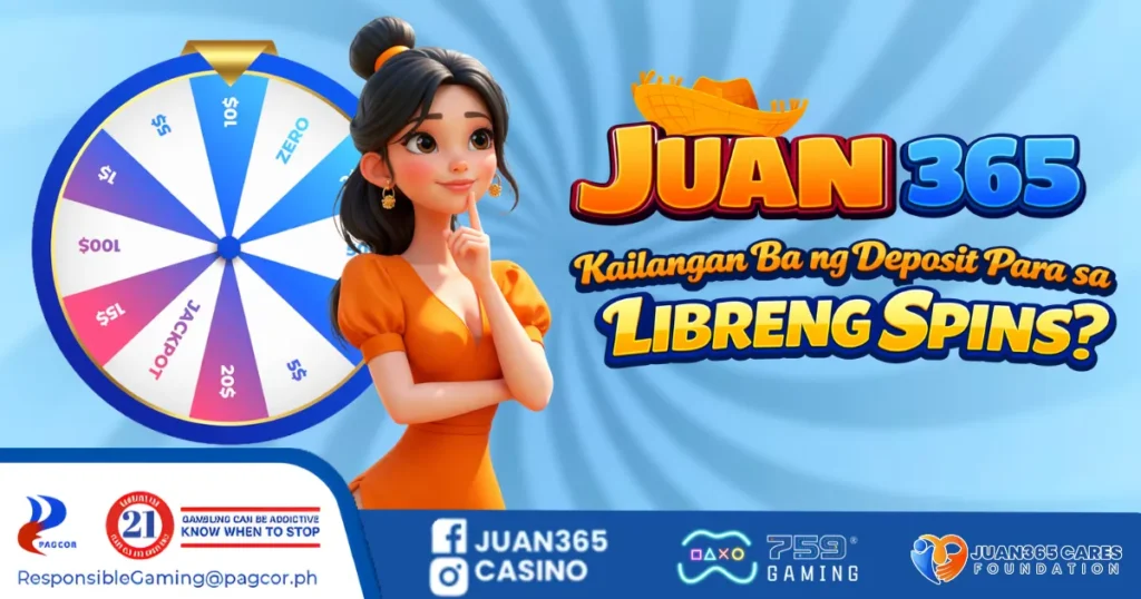 image of juan 365 daily free spin: kailangan ba ng deposit para sa libreng spins?